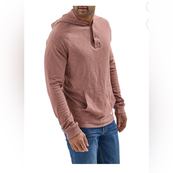 Wrangler® Men's Nutmeg Hooded Pullover - Picture 1 of 4